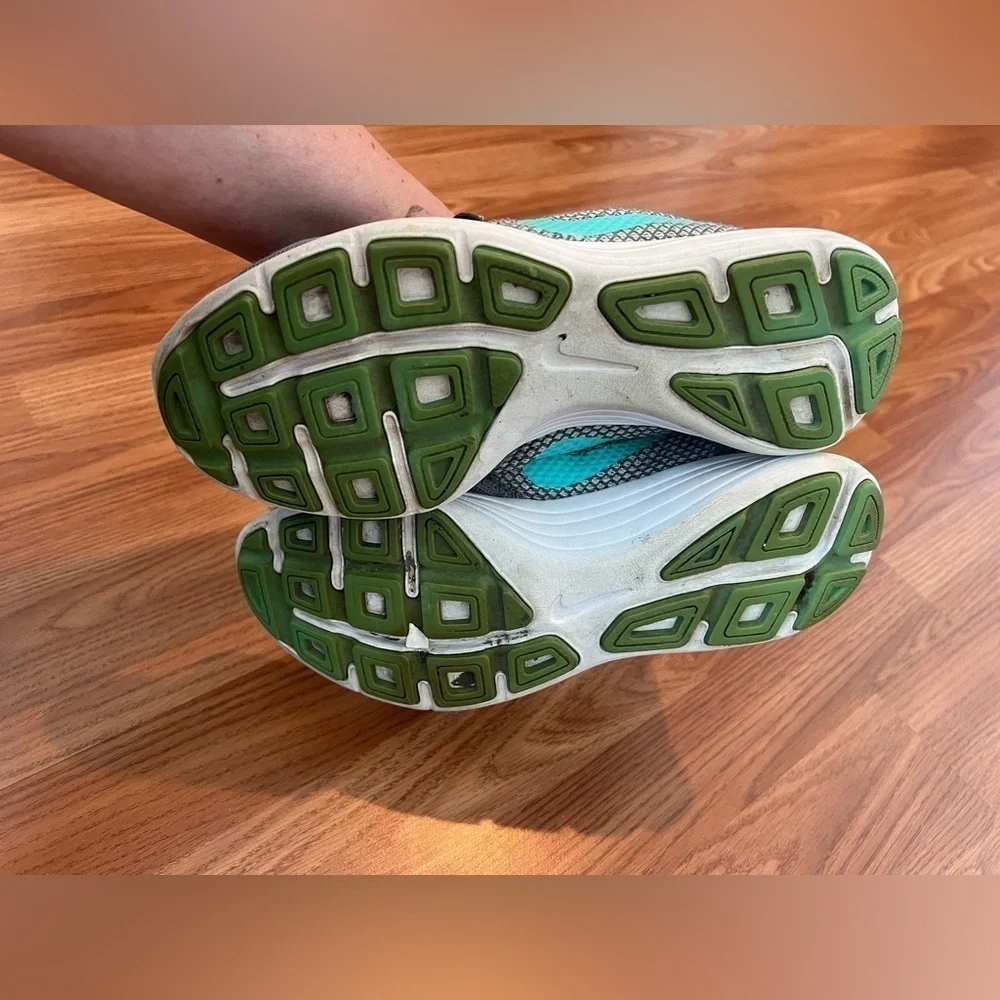 Nike Revolution 3 Womens Gray Turquoise Shoes